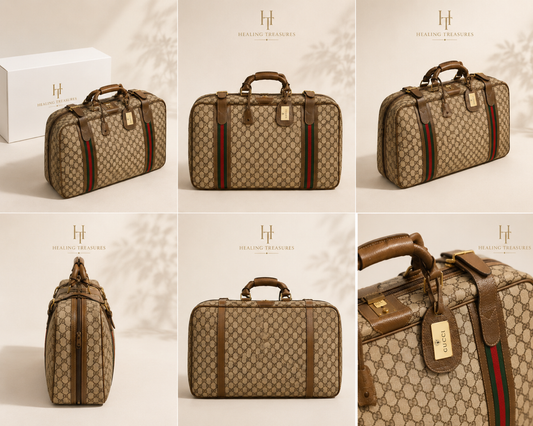 Gucci Vintage Monogram Travel Bag